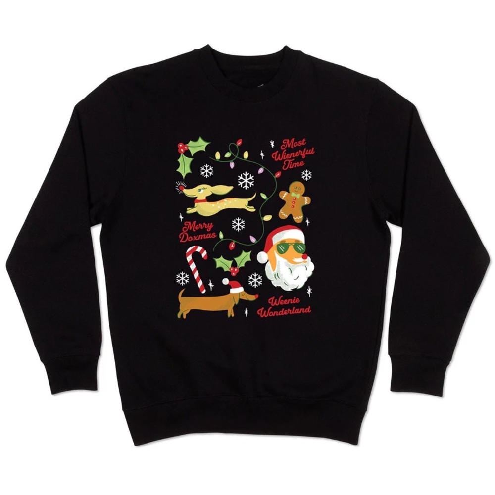 Bean goods Christmas sweatshirt.